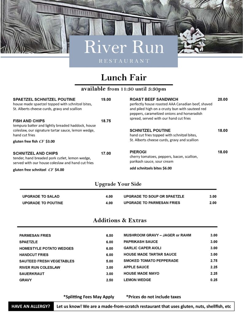 Menu Lunch - Feb 2026